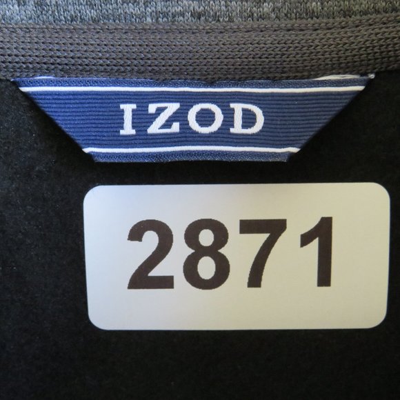 IZOD* Men's Sleeveless Full Front‎ Zip 2.5" Turtle Neck Chest Pocket Vest~ 2XL - Picture 3 of 12